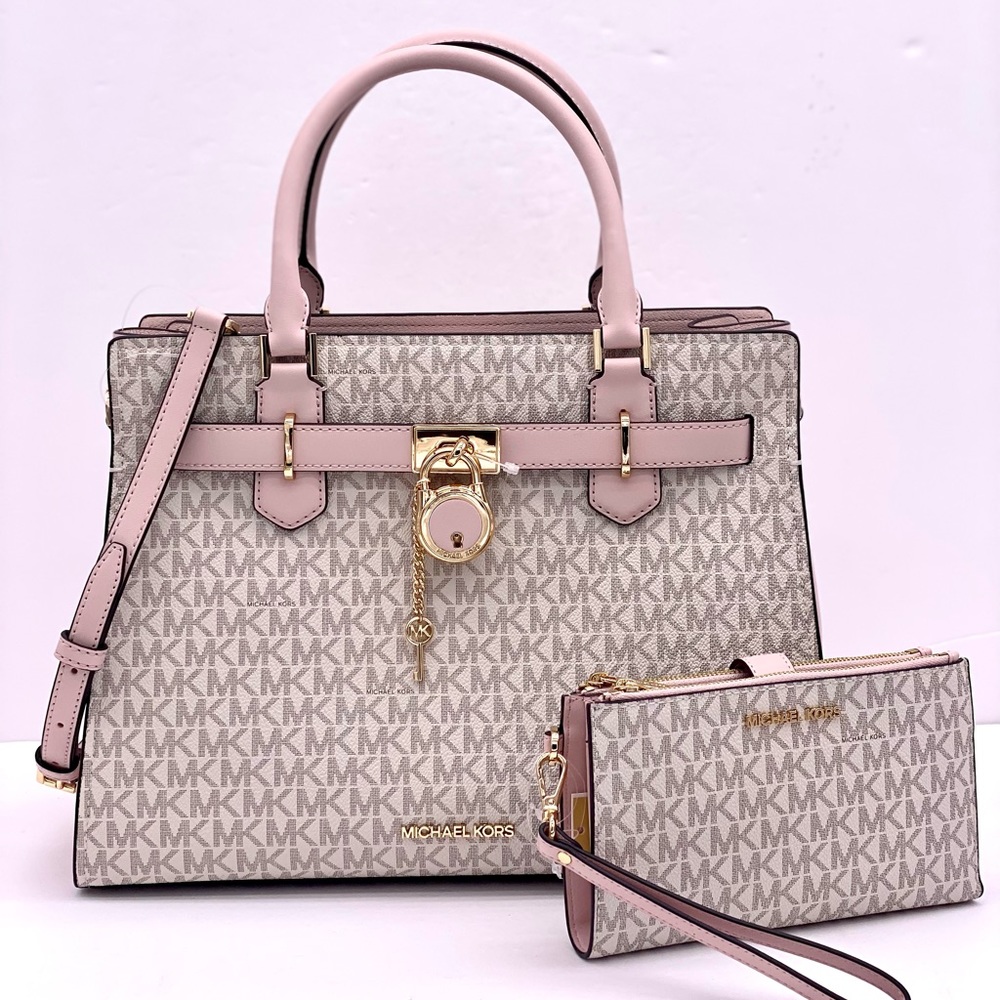 Michael Kors Hamilton Medium Satchel And Wallet set - Picture 5 of 15